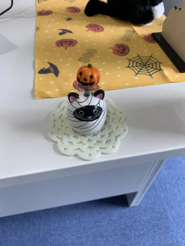 ハロウィーンの飾りつけ