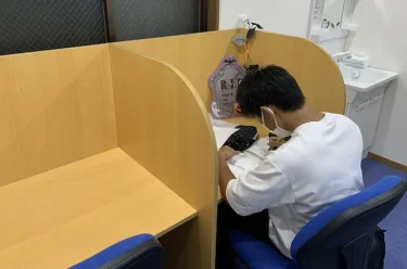 自習ブースを設置しました!