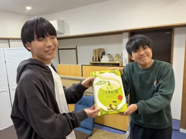 先輩から後輩へ